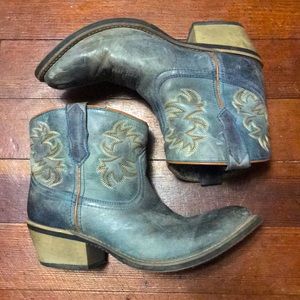 Laredo Sapphyre Leather Western Bootie